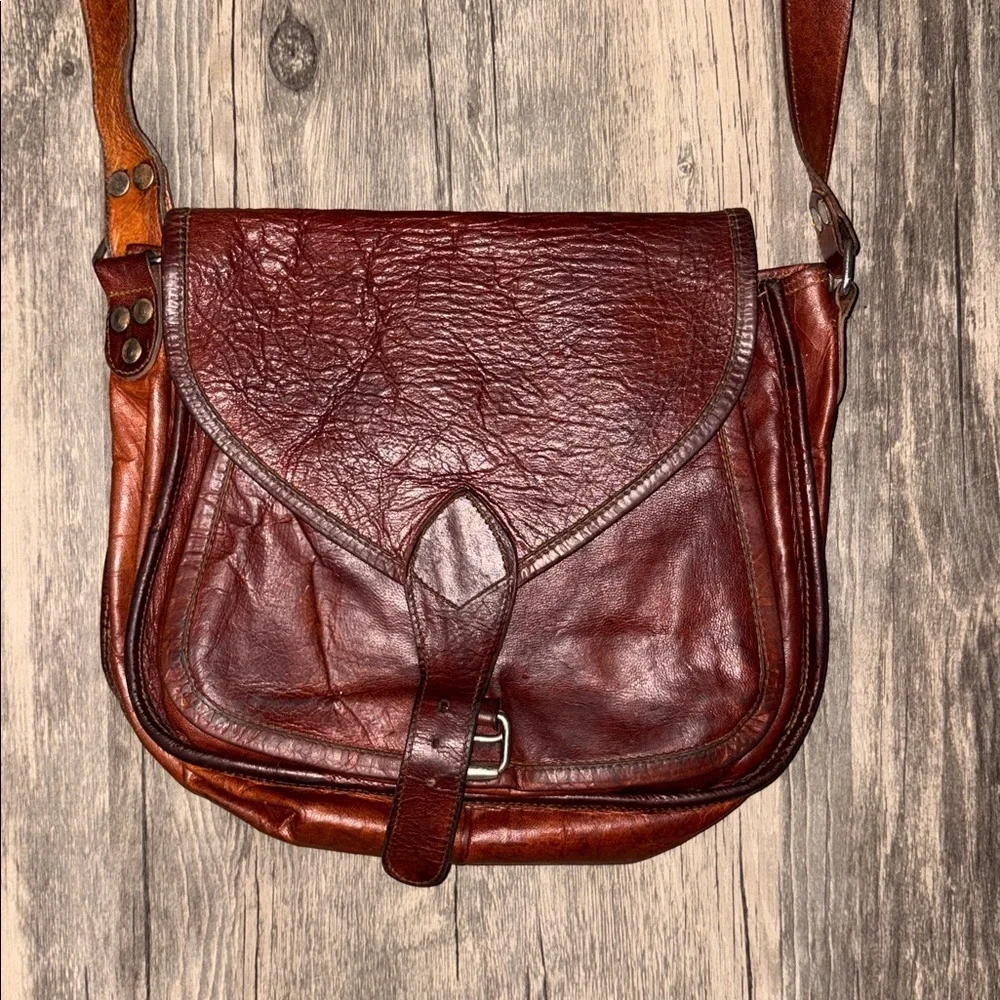 Vintage Komal’S  passion leather crossbody bag - 70s